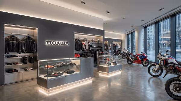 Galeria de Fotos, Showroom Concessionária Honda