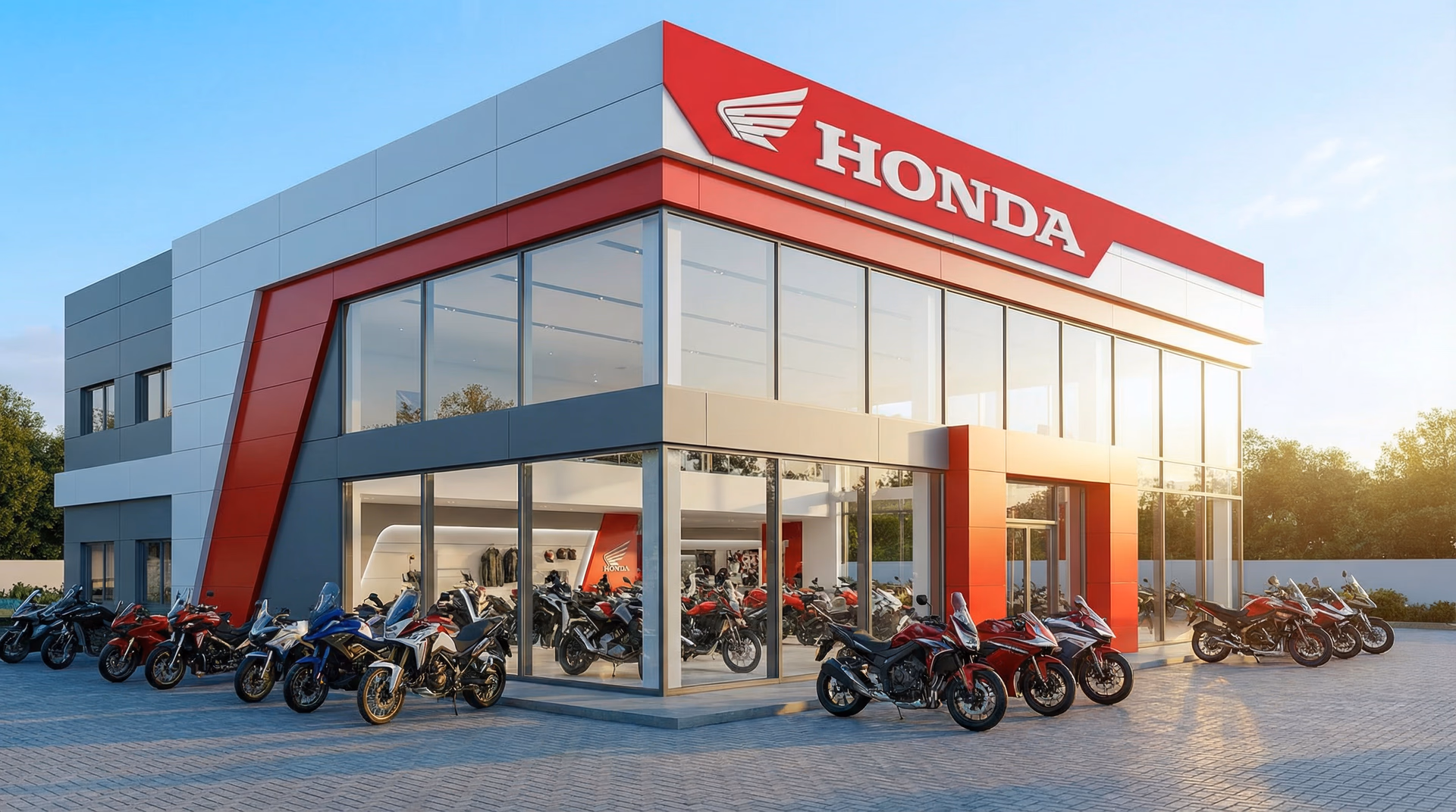 Linha do Tempo, Fachada Concessionária Honda - 13 de 14