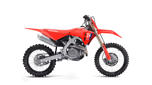 Honda CRF 450R vista lateral direita
