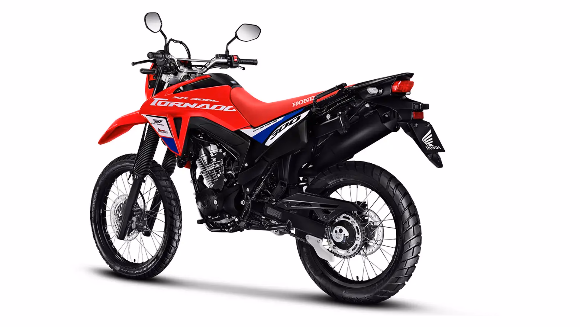 Moto XR 300L Tornado Special Edition Galeria Visão Lateral Diagonal Traseira Completa - 5 de 9