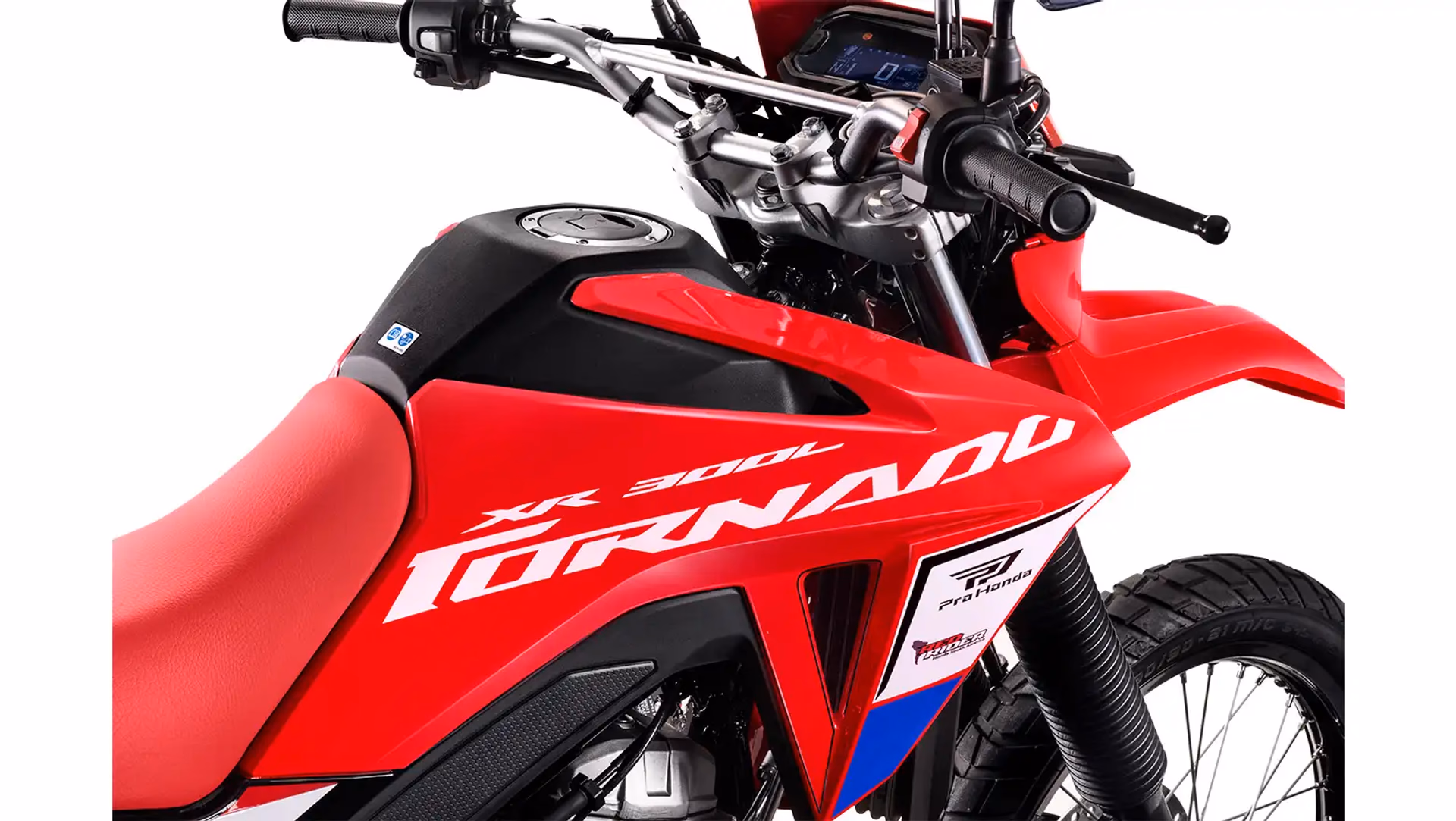 Moto XR 300L Tornado Special Edition Galeria Visão Lateral Direita do Tanque - 7 de 9