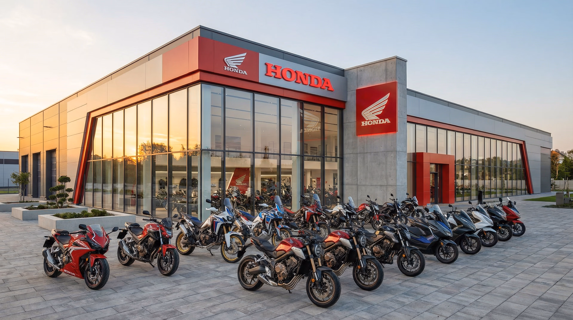 Fachada da Concessionária Honda Quem Somos - 14 de 14