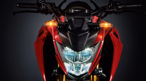 Honda CB300F Twister 2027 - Conjunto óptico com luz de posição