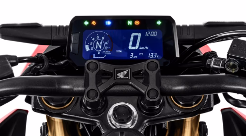 Honda CB300F Twister 2027 - Painel com Optical Bonding