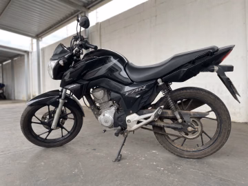 Honda CG 160 Fan 2022/2022, lateral esquerda